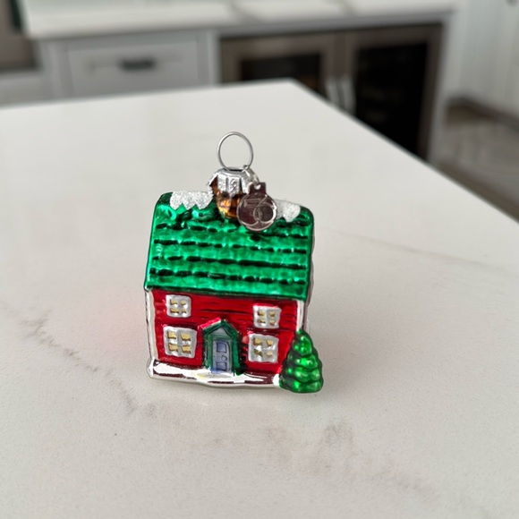 Dept 56 Miniature Glass Red
Green House Hanging ornanment - Picture 2 of 5